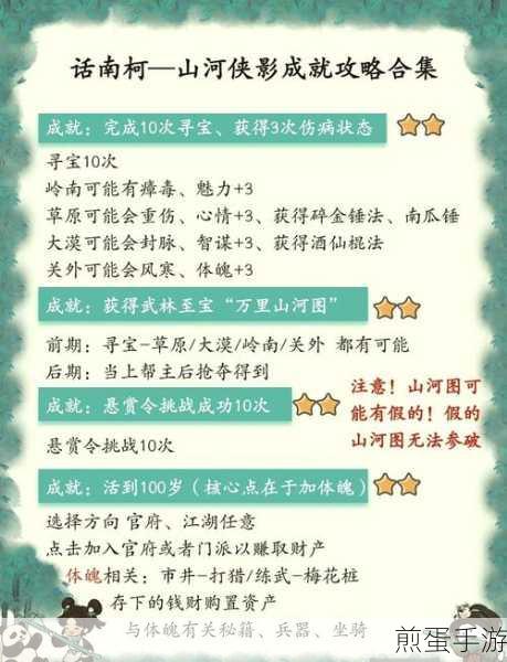 大侠立志传天穹之印探寻之旅,解锁神秘道具的秘籍