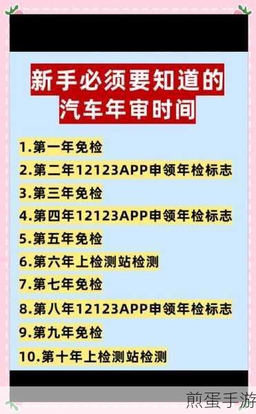 新车二年年检可以在 12123 上申请吗,掌握这些技巧让年检更轻松