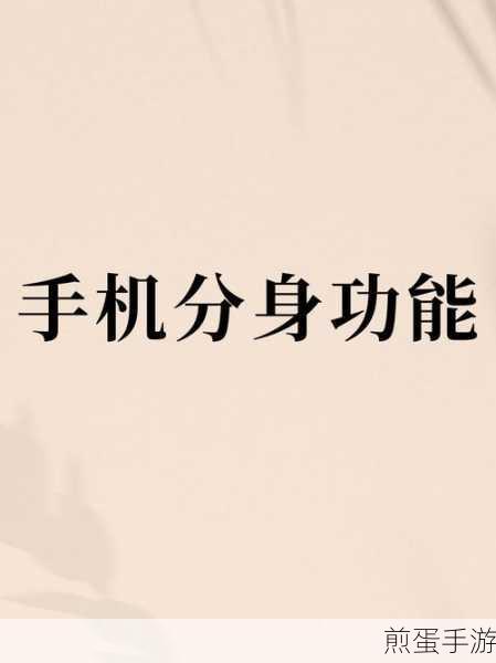 一加 9 系统如何设置分身功能,探索手机新玩法